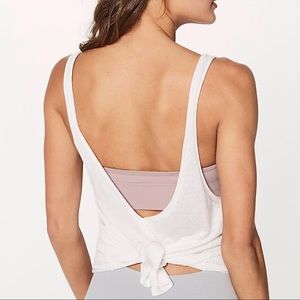 Lululemon Taryn Toomey Heart Opener Knit Cami